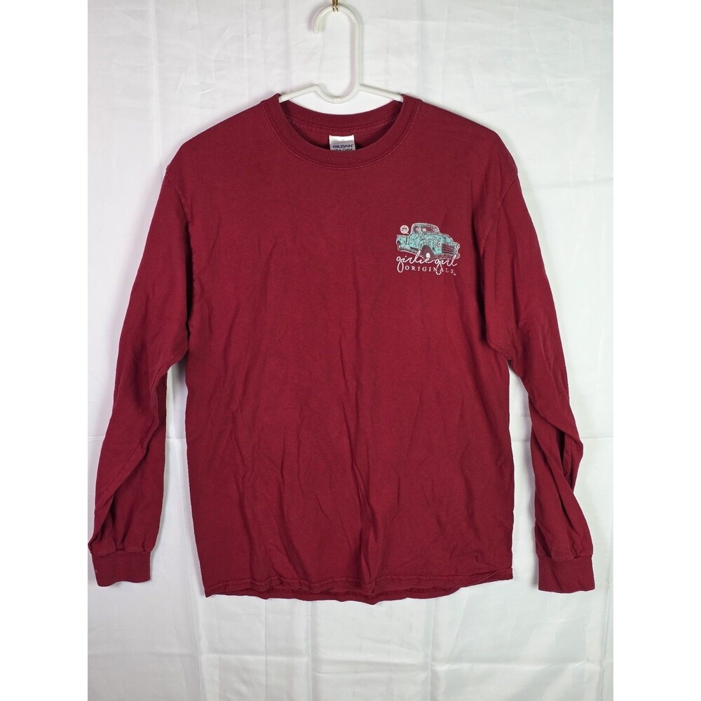 Girlie Girl‎ Original Women's Medium Red Long Sleeve T-Shirt